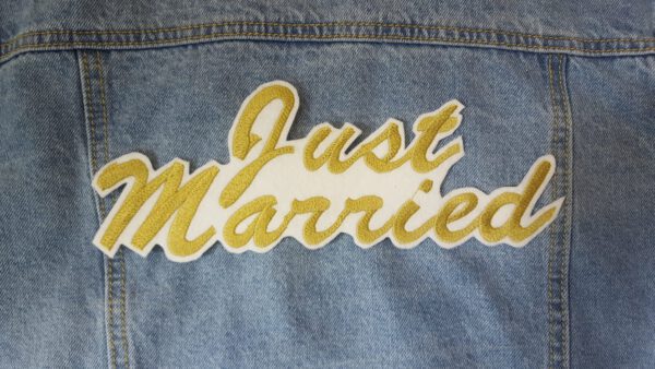 Just Married Brautpatch